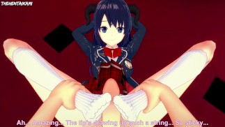Mostima from Arknights Gives You A Footjob Hentai POV