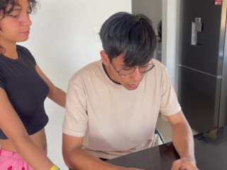 Little Stepsister has to Pay for her new Cell Phone with Hard Sex with her Older Stepbrother.