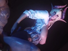Wild school girl ride | Skyrim - Screenshot 11 of 16 - Busty