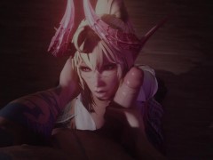Wild school girl ride | Skyrim - Screenshot 2 of 16 - Big Ass Blonde