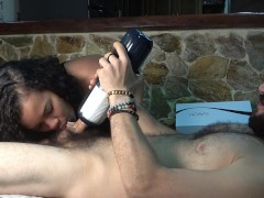 Do you want a toy that really sucks the penis? Use the new SVAKOM ALEX NEO 2. ¡She ate all the cum!