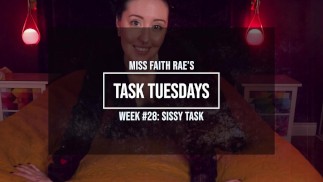 A Cutesy Task For Sissy Boys - Miss Faith Rae’s Femdom Audio Feminizing Sissification Instructions