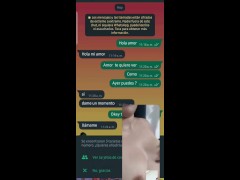 I masturbate with my ex on video call - Screenshot 5 of 16 - Colombian