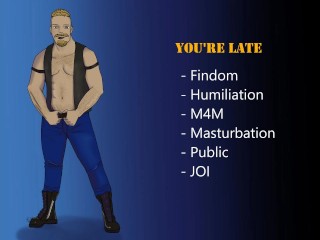 Findom Humiliation Masturbation Public JOI M4M - Audio