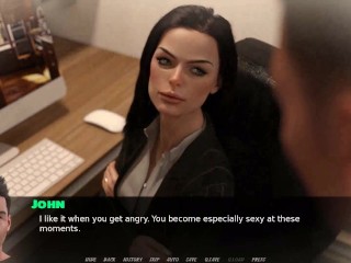 Захватывающие Игры: Замужняя Жена Делает Распутные Вещи На Своем Рабочем Месте Эпизод 32