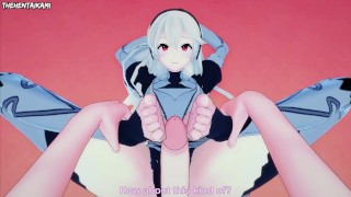 Коррин из Fire Emblem Fates дает вам хентай футджоб от первого лица