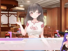 Sperm Powered Passion in Idol Hands |Gameplay 03|VTuber - Screenshot 3 of 16 - Hentai Game