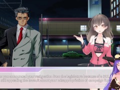 Sperm Powered Passion in Idol Hands |Gameplay 03|VTuber - Screenshot 5 of 16 - Morning Blowjob
