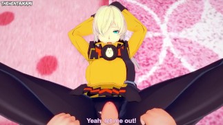 Millia из Guilty Gear You A Footjob Hentai POV