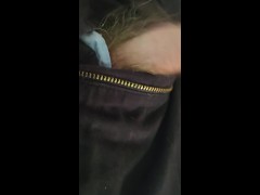 Pissing outside desperate after drinking 2 litres