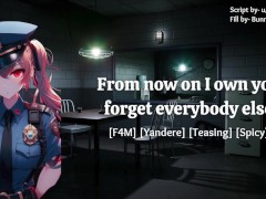 [F4M] [Spicy] Yandere Police Officer Makes You Her Good Boy ASMR Roleplay