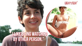Anais Uses Her Fingers To Satisfy Her Needs While On A Boat