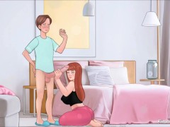 SexNote - SEX SCENE - Stepmom caught fucking Maid's Ass with huge Strapon Dildo - Lesbian Anal