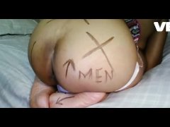PARODY BROWN BOOTY TATTOO MARKER STRIPPER EXOTIC MIDGET