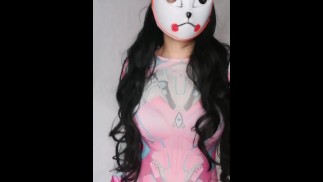 Tiktok Challenge Masked Girl