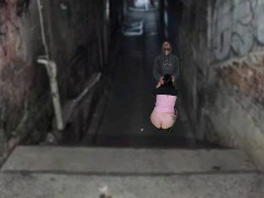 Brunette has sex in the favela with the owner of the hill after the funk dance