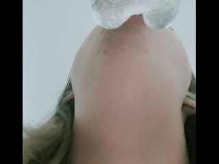 Deep Throating my Dildo