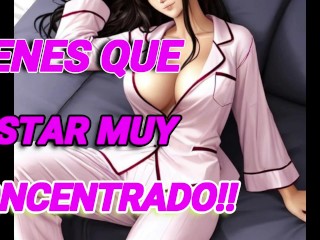 STEPSIST PLAYS WITH YOUR COCK WHILE YOU STUDY - Asmr Roleplay in Spanish