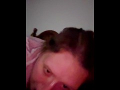 SPIT BUBBLE ENDING 🫧🤭🤤 - Screenshot 1 of 16 - Sloppy Spit Blowjob