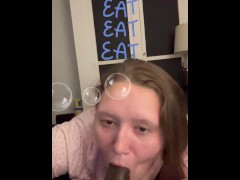 SPIT BUBBLE ENDING 🫧🤭🤤 - Screenshot 16 of 16 - Sloppy Toppy