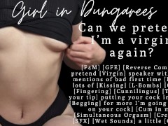 ASMR | If you fuck me like that I might cry | Audio Porn | Help fix my first time