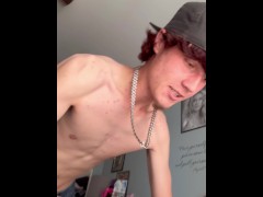 REAL TINDER DATE! Stranger fucks my throat and leaves my pussy full of his cum.