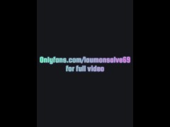 Creamy Latina Pussy Squirts with Fuck Machine