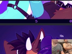 Furry Comic Dub: Strapped On (Furries, Furry Sex, Furry Yiff)