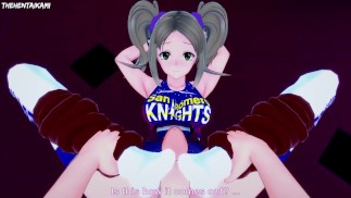 Джульетта из леденца на палочке дает вам хентай футджоб от первого лица