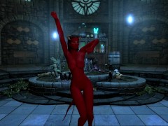 Skyrim Demon Chick Dancing 10/16