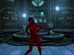 Skyrim Demon Chick Dancing 2/16