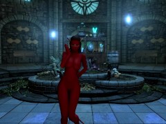 Skyrim Demon Chick Dancing 4/16