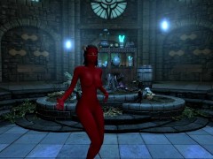 Skyrim Demon Chick Dancing 8/16