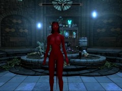 More Skyrim Demon Chick Dancing 1/16