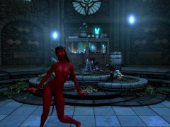 More Skyrim Demon Chick Dancing 15/16