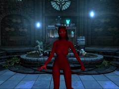 More Skyrim Demon Chick Dancing 5/16