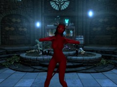 More Skyrim Demon Chick Dancing 6/16