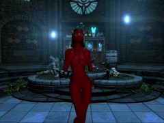 More Skyrim Demon Chick Dancing 8/16