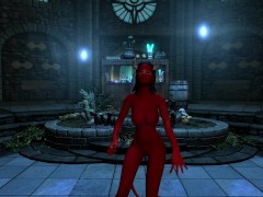 More Skyrim Demon Chick Dancing 9/16