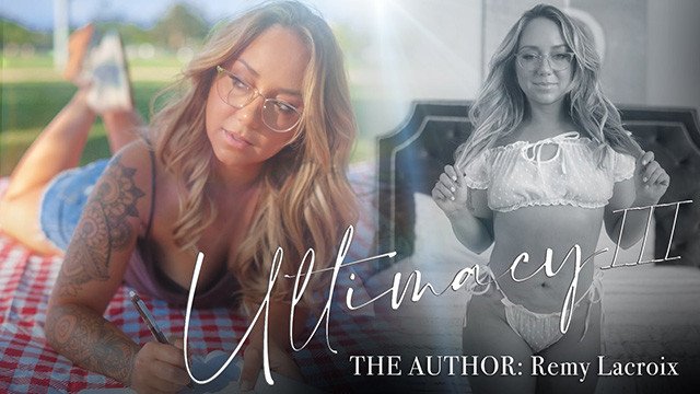 LUCIDFLIX The author with Remy LaCroix