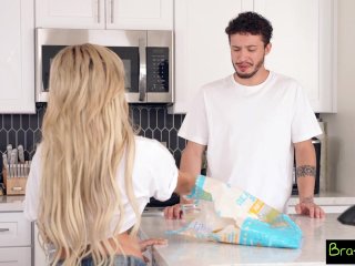 Bouncy Busty Bratty Stepsis Luna Luxe is Looking for Someone to Cum on Her Tits - S33:E5 screenshot number 0