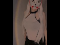 Tiktok Challenge Masked Girl