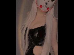 Tiktok Challenge Masked Girl