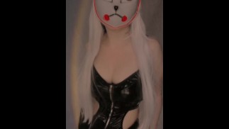 Tiktok Challenge Masked Girl