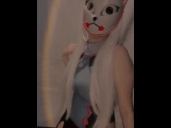 Tiktok Challenge Masked Girl