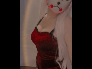 Tiktok Challenge Masked Girl