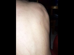 I fucked her so hard that she hurt my entire back.