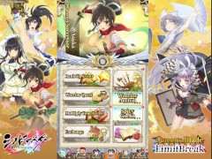 Queen's Blade Limit Break x Senran Kagura New Link Collab Hanzo's Successor Asuka Fanservice