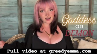 Goddess или демон - TPE Total Power Exchange Demoness Поклонение Манипуляция Унижение Косплей