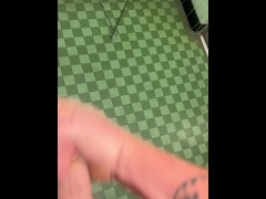 Masturbating at work